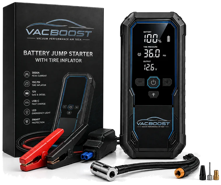 Vacboost Battery Jump Starter