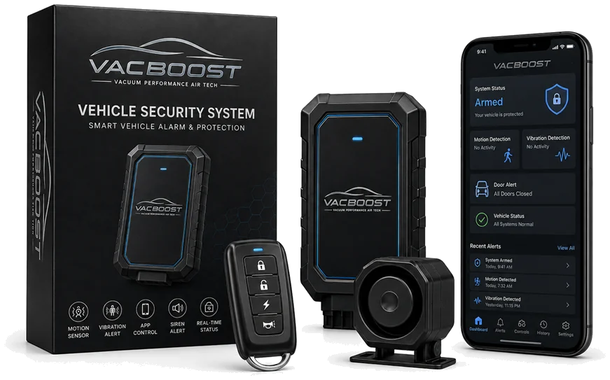 Vacboost Vehicle Security System